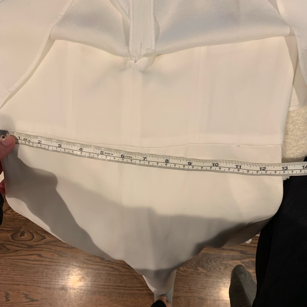 BCBGMaxazria White Strapless Dress - Picture 4 of 4
